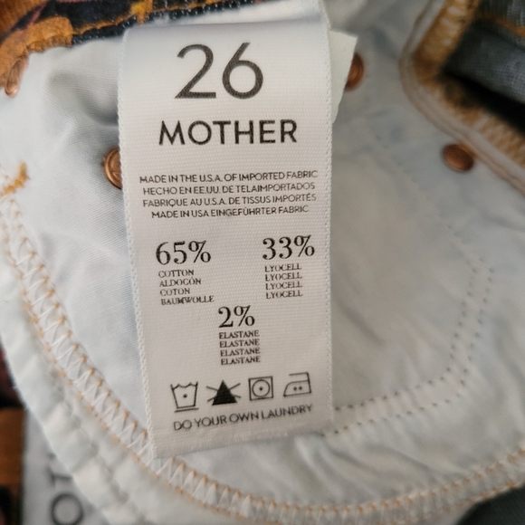 MOTHER The Looker Cherry Pickin' Size 26 - Picture 7 of 9